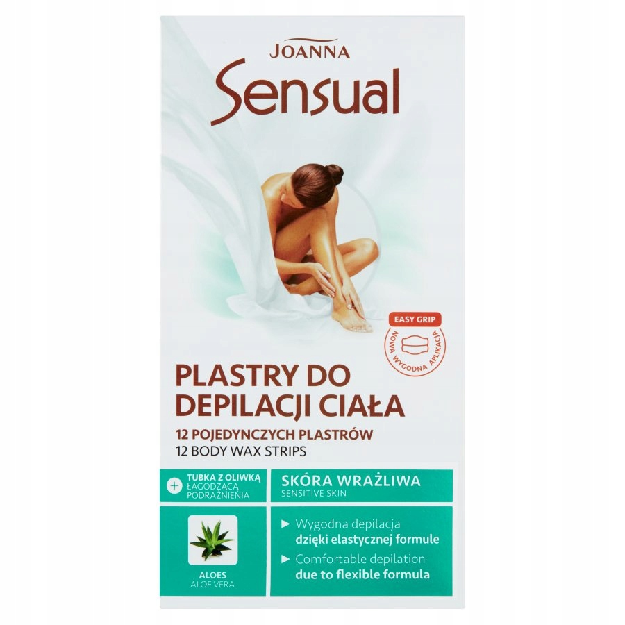 

Joanna Sensual Plastry do depilacji ciała 12 szt