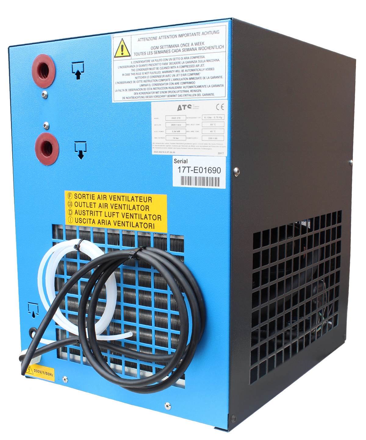 Osuszacz chłodniczy ATS DGO 300 ISO4 5000l/min 1.5" Kod producenta DGO300