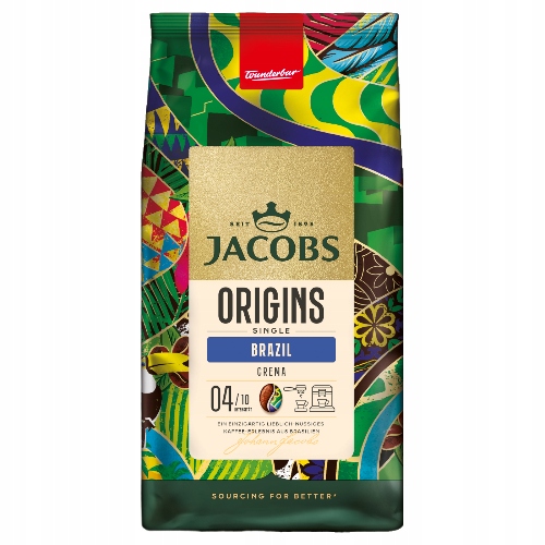 Levně Jacobs Origins Single Brazil Blendovaná Káva 1000g