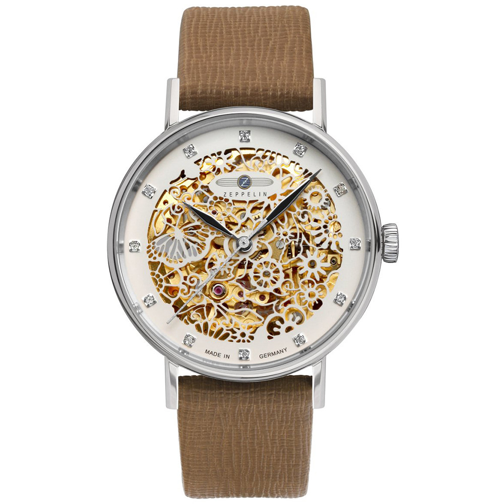 Dámské hodinky Zeppelin 74615 hnědé