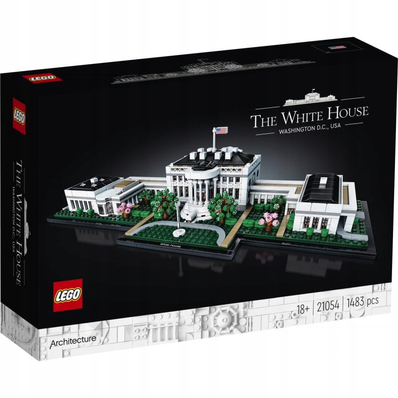 LEGO ARCHITECTURE 21054 BIAŁY DOM 1483 EL KLOCKI