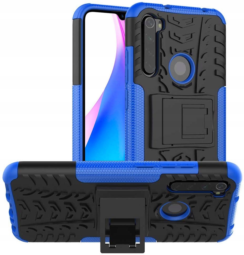 

Etui Pancerne HYBRID+szkło do Xiaomi Redmi Note 8T