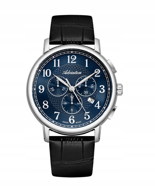 Nové Originální Pánské Hodinky Adriatica A8256.5225CH+ Gravírování