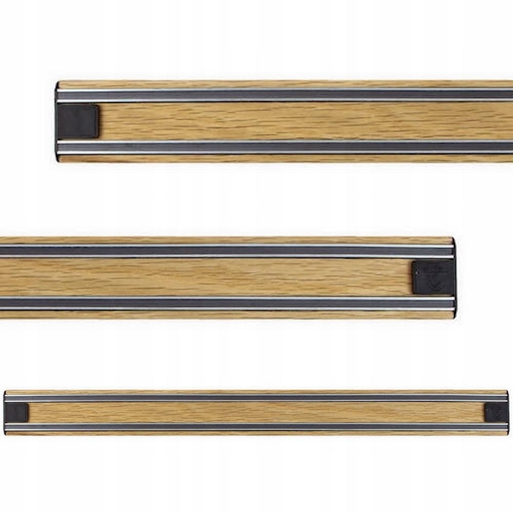 Bisbell Drevená magnetická lišta na nože Dub Oak 50 cm 500 mm B45O50
