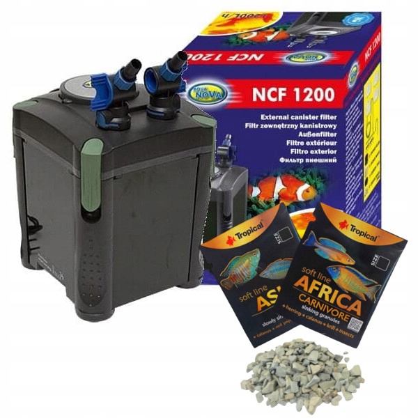 Filtr Kubełkowy Aqua Nova NCF-1200 Gratisy