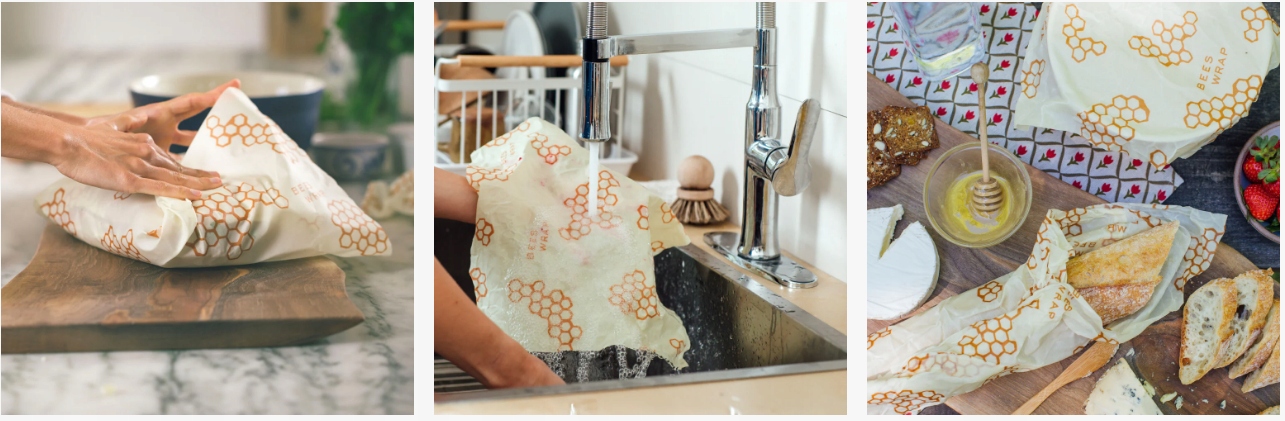 Woskowijka Wosk pszczeli w rolce do pakowania żywności (100x33 cm) Maksymalna długość boku 35 cm