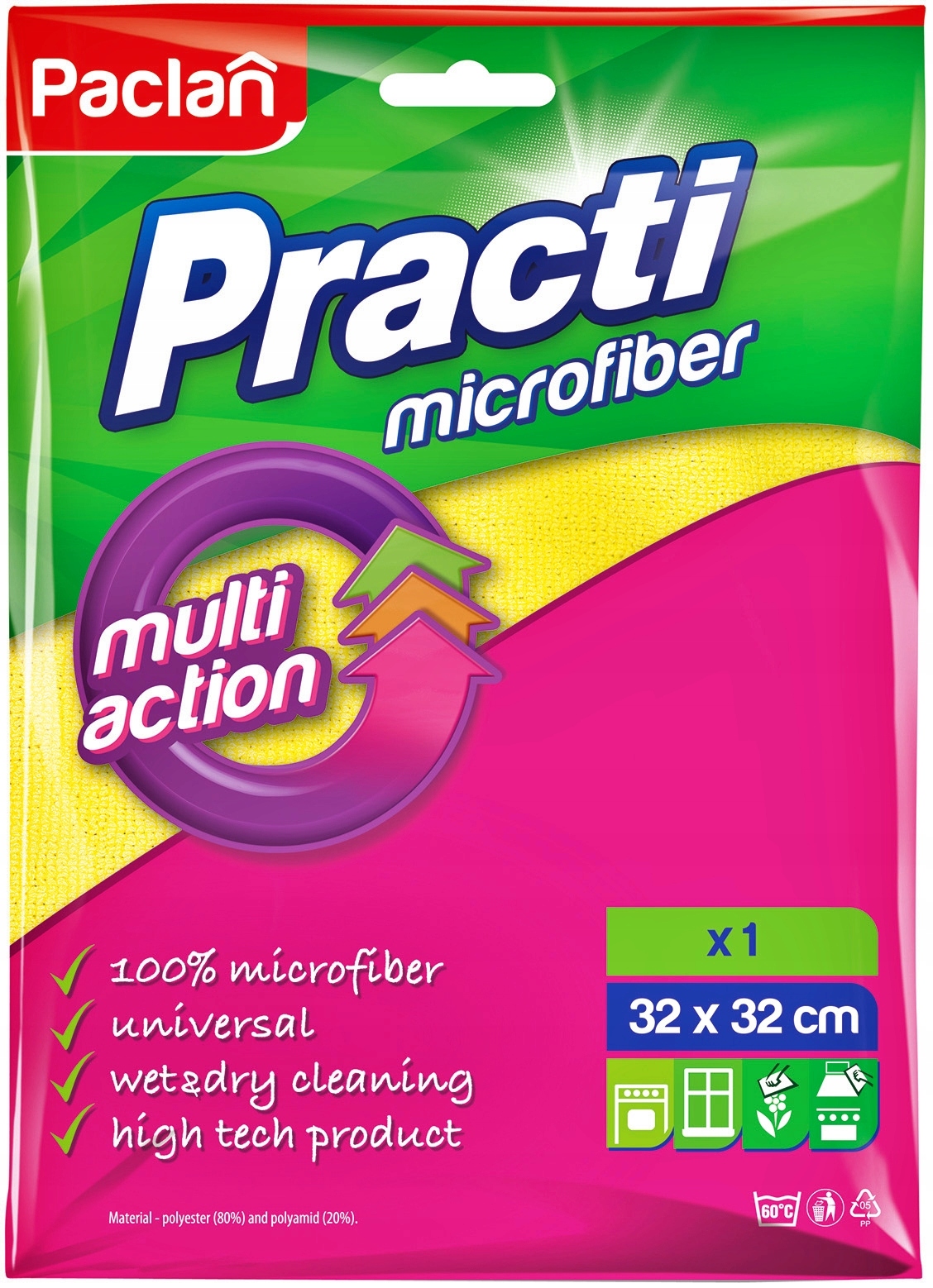 

Paclan Practi Mikrofibra 1 szt scierka mikrofibry