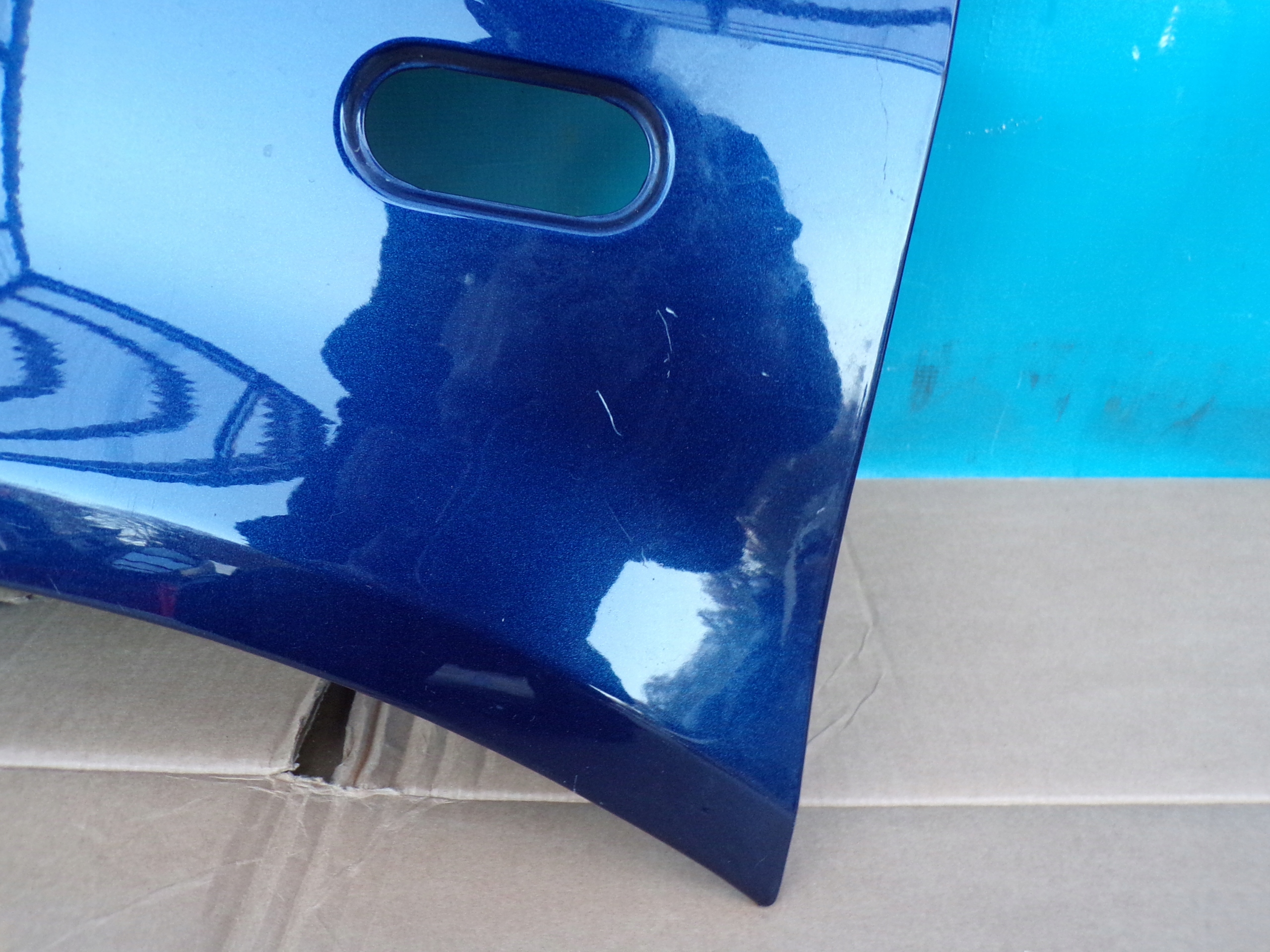 VW T5 TRANSPORTER MULTIVAN 03- fender left blue without RDZY