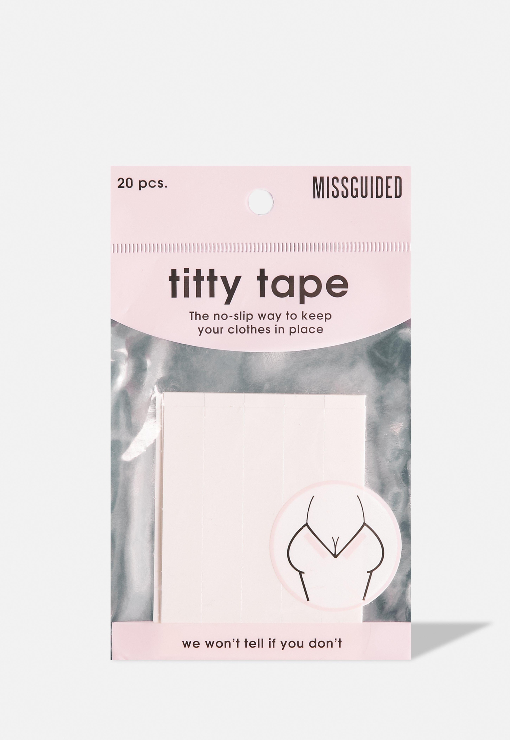 MISSGUIDED TAŚMY PRZYTRZYMUJĄCE UBRANIE PŻB