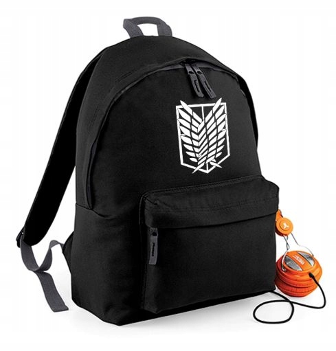 

Plecak Anime Shingeki no Kyojin czarny Snk