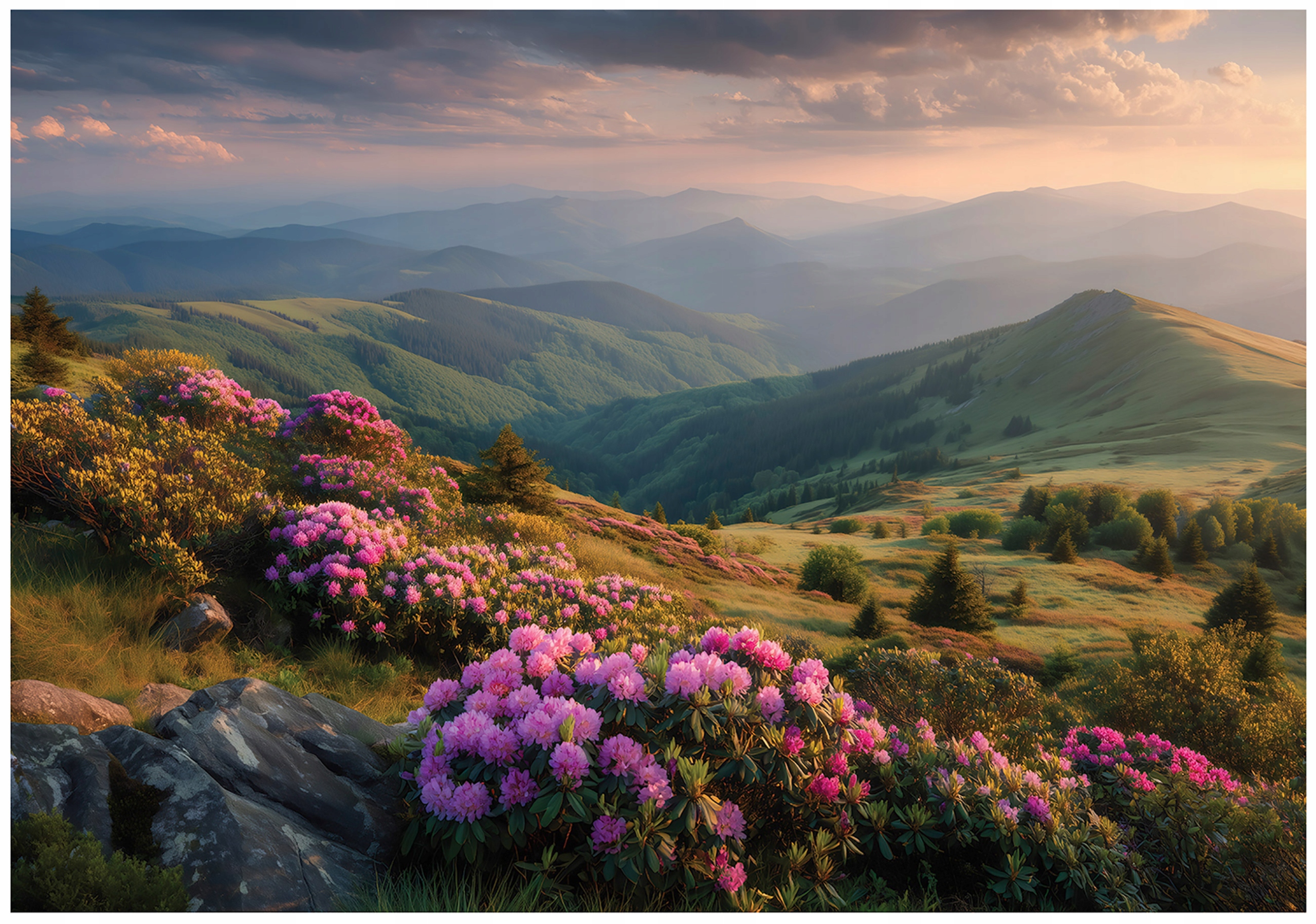 Fototapeta Hory Krajina Příroda Ložnice Obývací Pokoj Tapeta Flizelina 250x175