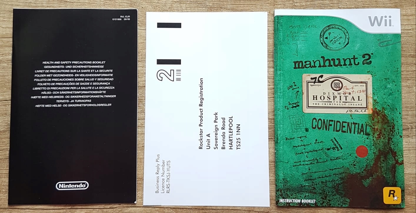 Manhunt 2 gra prezent Nintendo Wii Platforma Wii