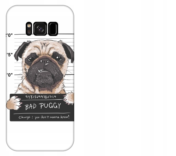 

Etui pokrowiec Samsung Galaxy S8 Bad puggy Badass