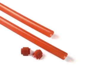 Ochranná gumová lišta XBA13 9x1m se záslepkami