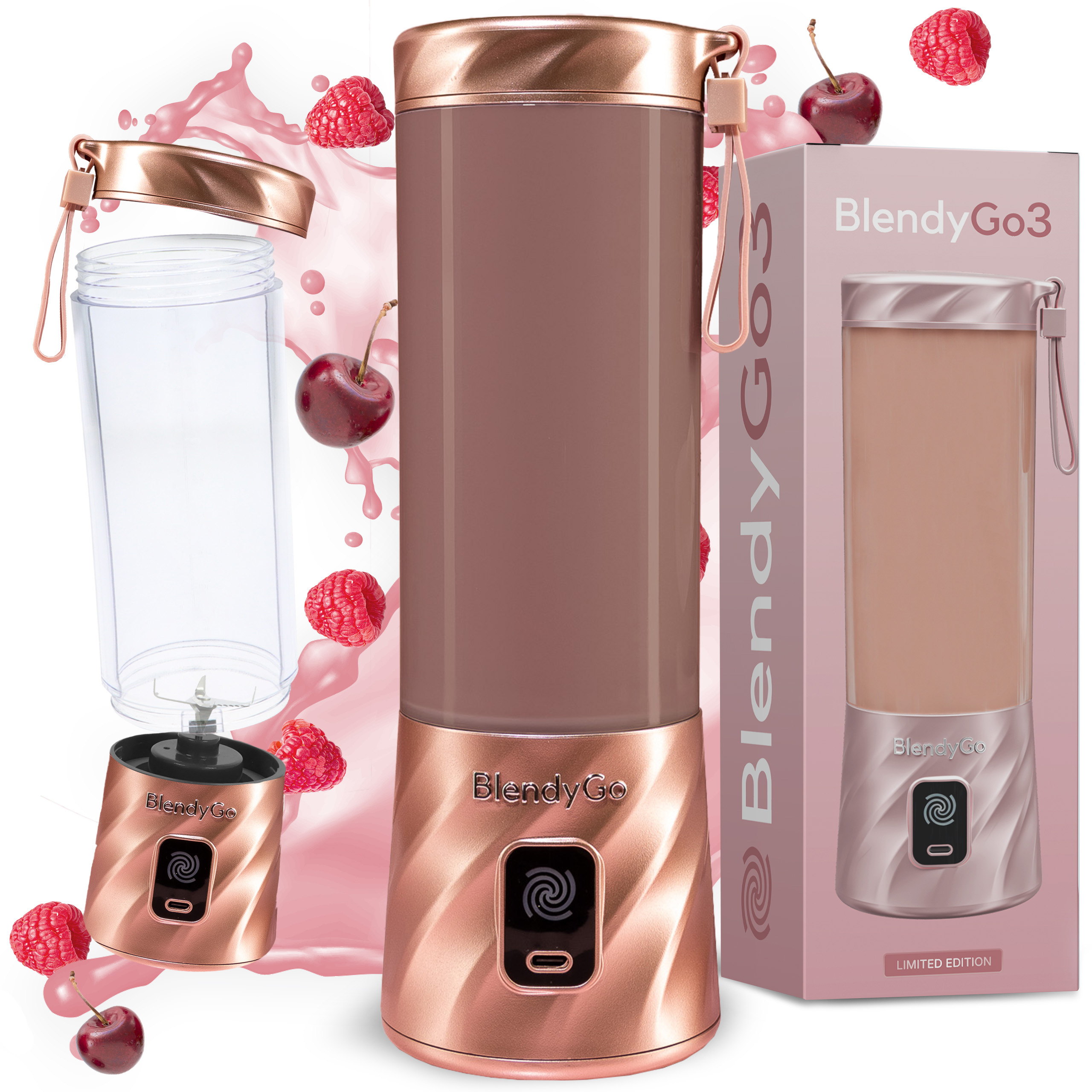 Blender BlendyGo 3 Bezprzewodowy Usb Blender Nowej Generacji