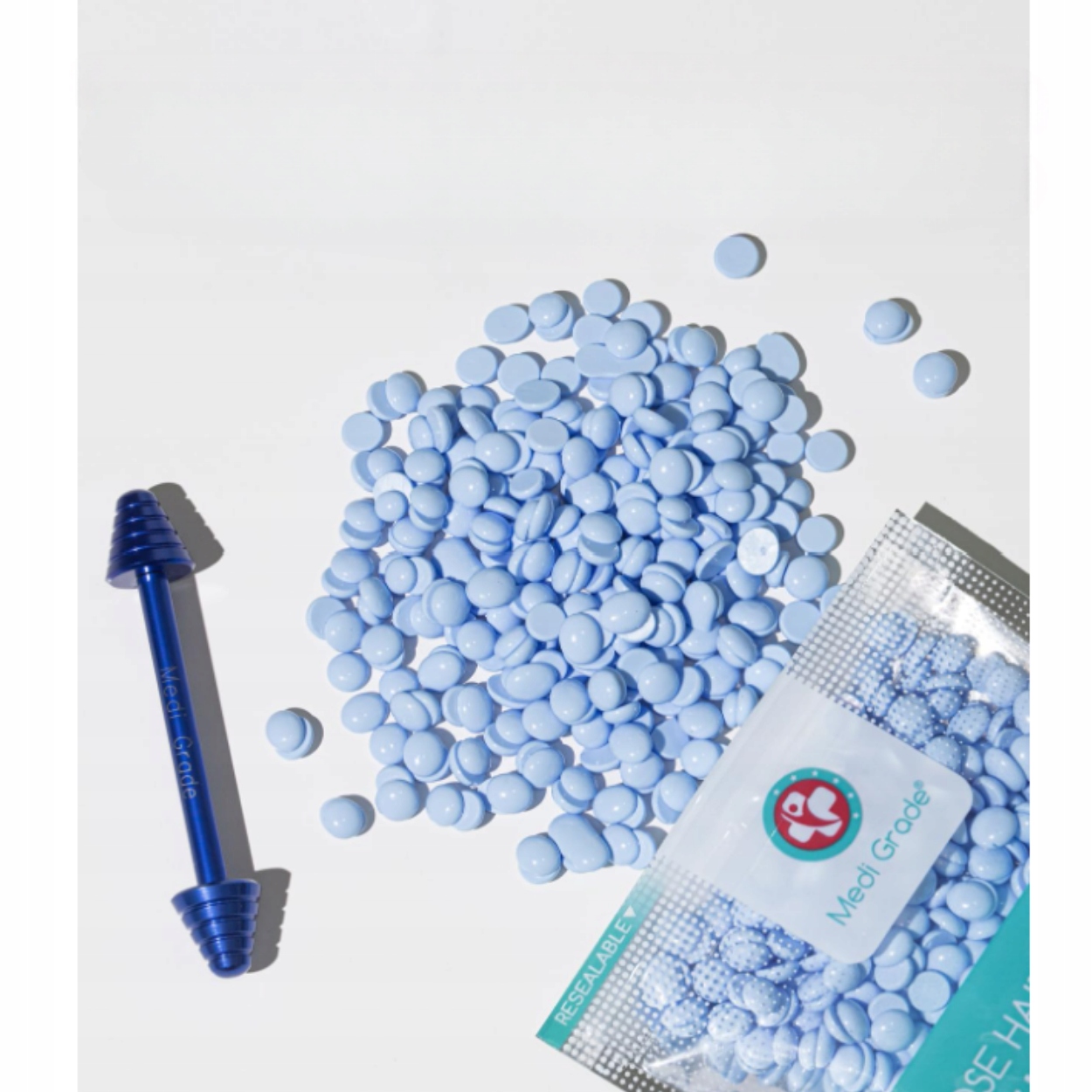 ZESTAW DO WOSKOWANIA NOSA DO USUWANIA WŁOSÓW Z NOSA WOSK DEPILACJA Wyrób medyczny nie