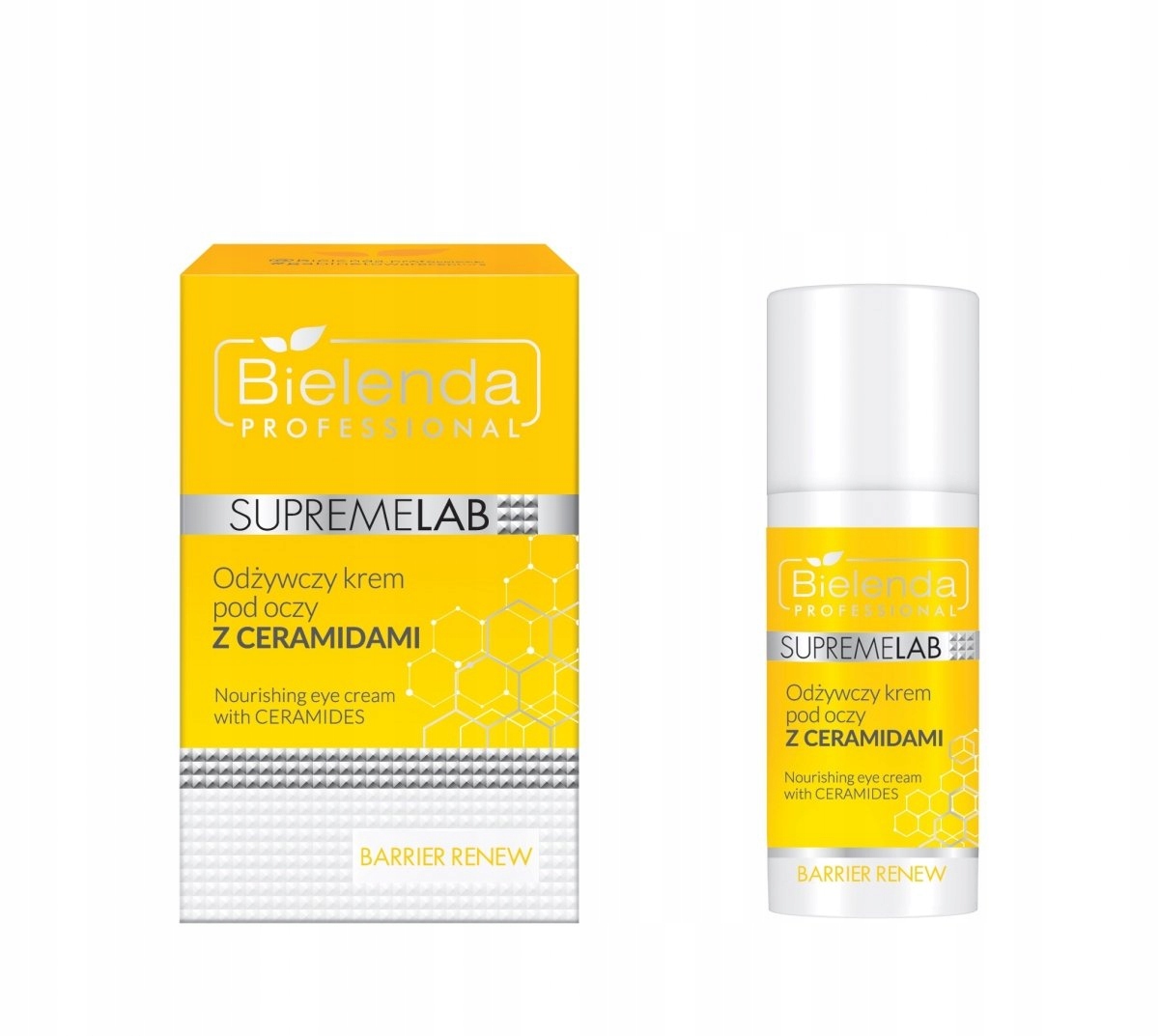 BIELENDA PROFESSIONAL SUPREMELAB ODŻYWCZY KREM POD OCZY Z CERAMIDAMI 15ML