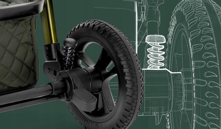 Wózek 2w1 Cosatto WOW 3 - Bureau Elementy zestawu Gondola Spacerówka