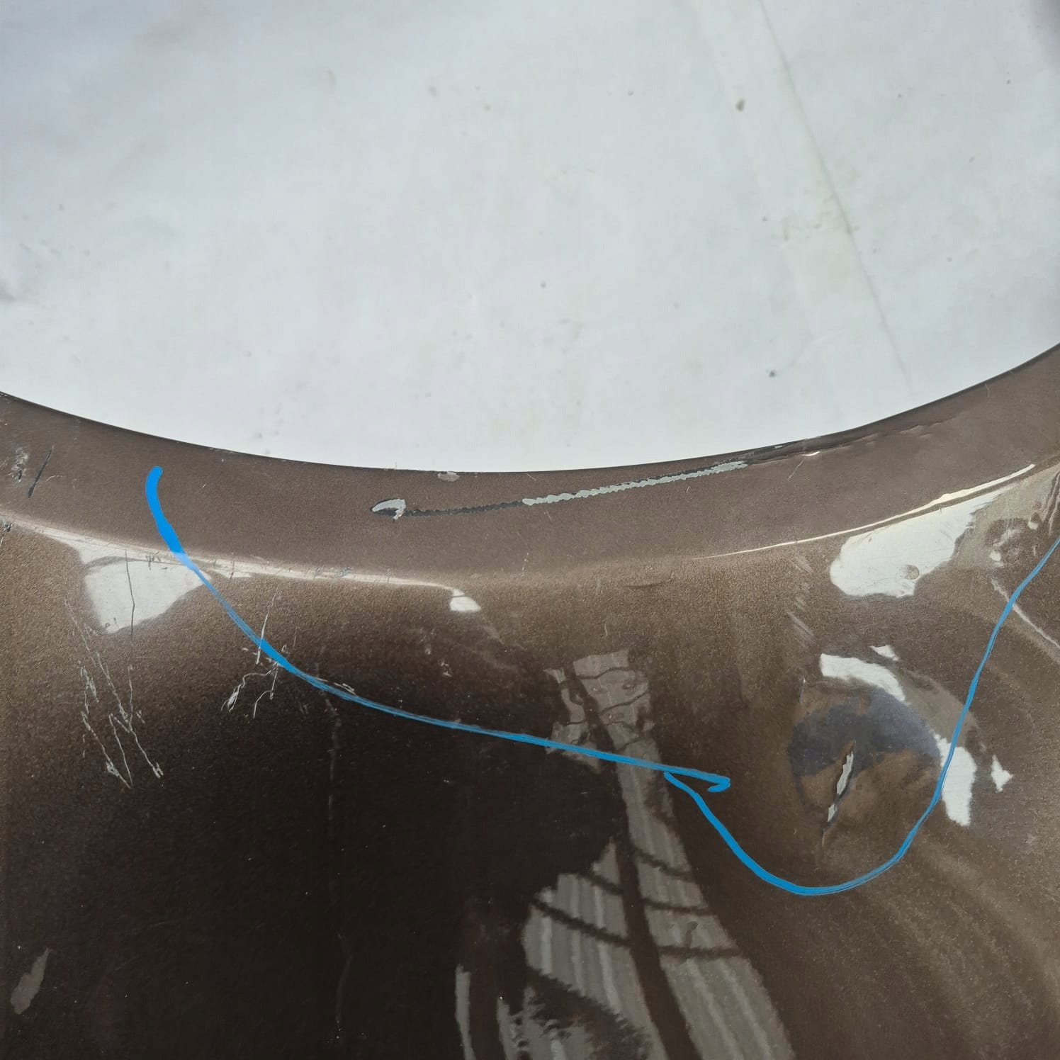 VW GOLF 6 VI VARIANT KOMBI 09- fender right front front