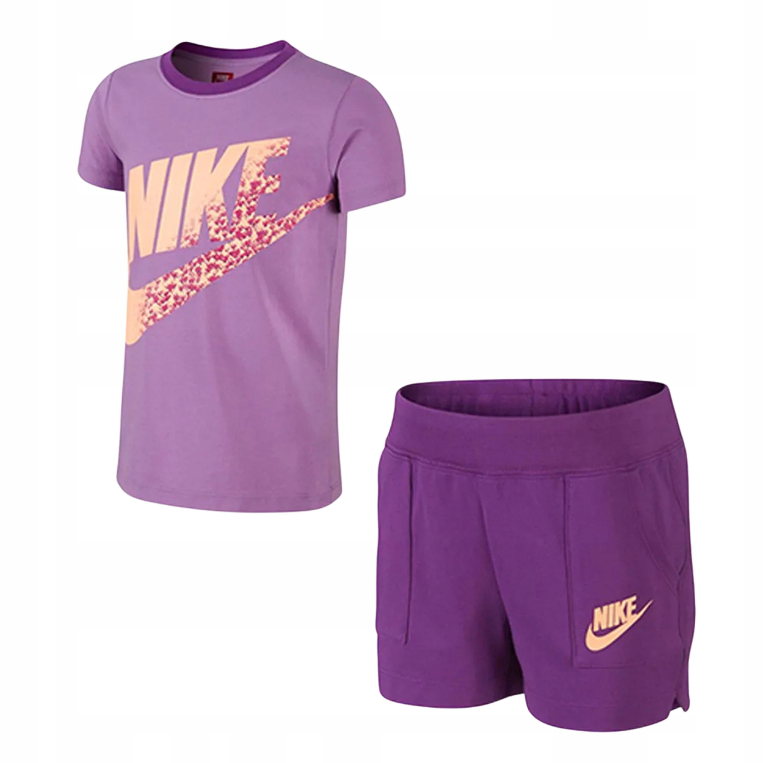 Komplet Nike dla dzieci koszulka i spodenki 96-104