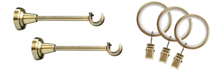 KARNISZ do mieszkania 220 cm 19 mm minimalistyczny Średnica drążka 19 mm