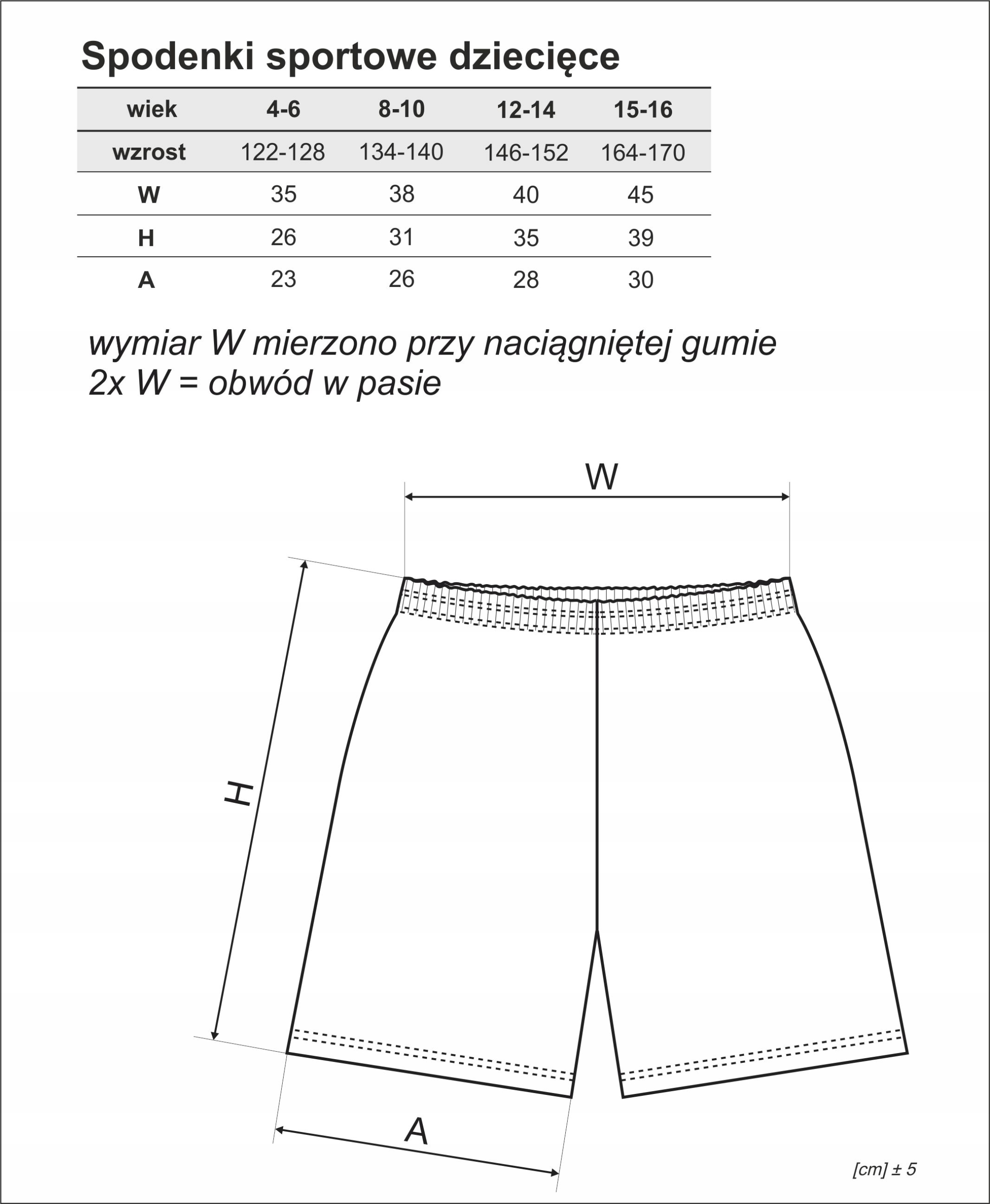 KOSZULKA SPODENKI WOREK KOMPLET STRÓJ NA WF napis! Płeć chłopcy dziewczynki
