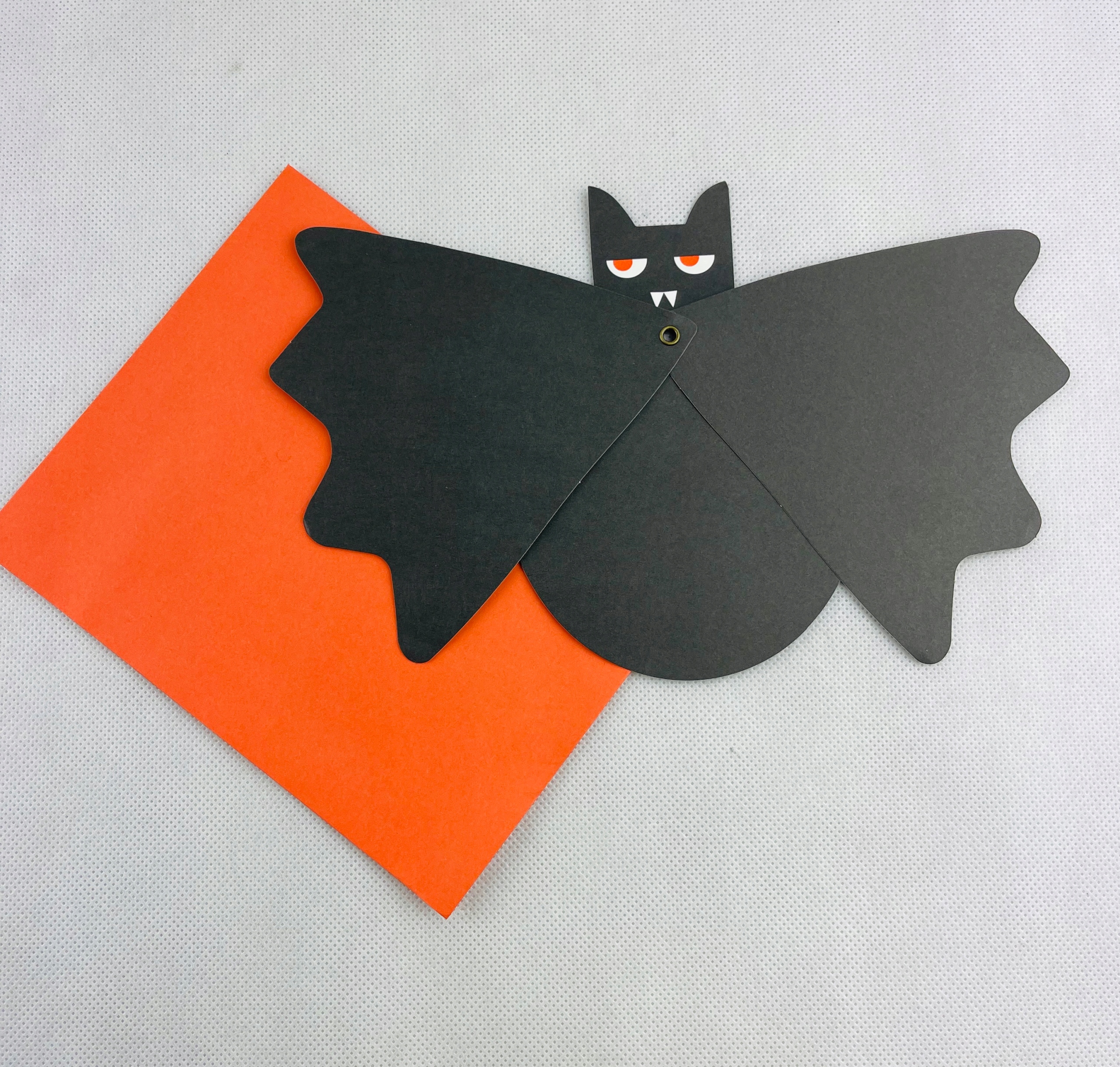 NIETOPERZE - ZAPROSZENIA NA HALLOWEEN 6 SZT