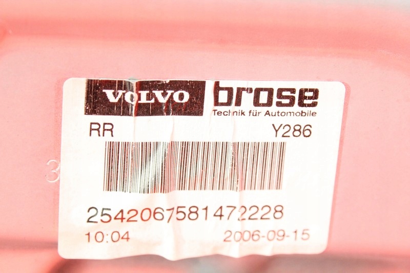 window regulator right rear part 30661068 VOLVO S80 2 II 06-09