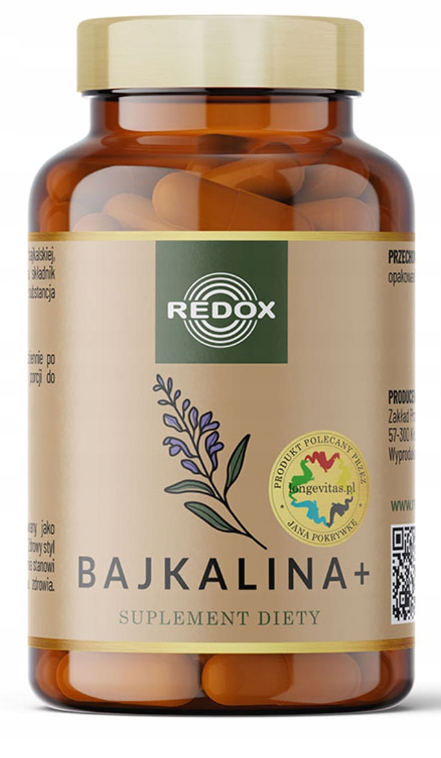Red-OX Bajkalina Tarczyca bajkalska dr Jan Pokrywka 60 kaps.