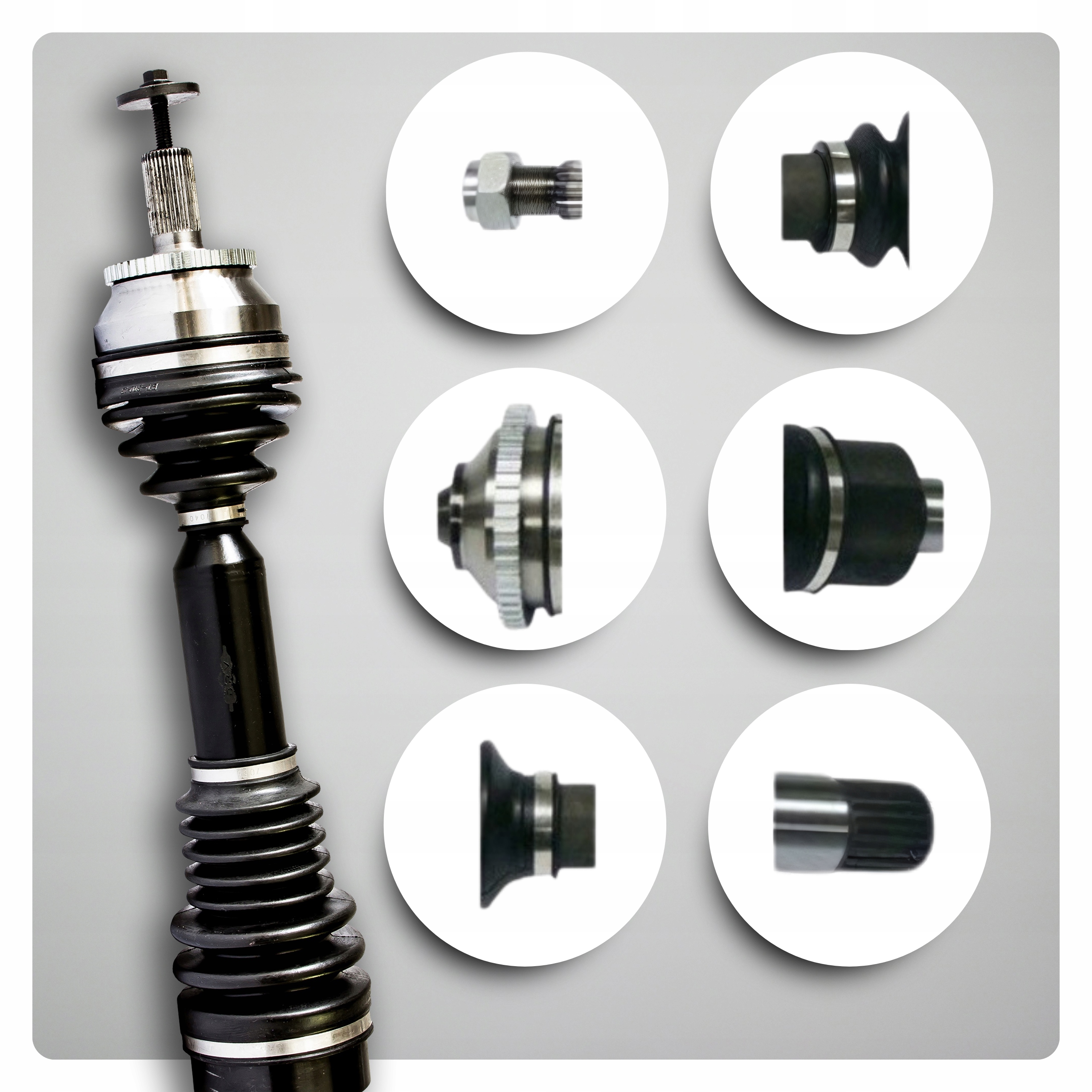 PÓŁOŚ LEWA VOLVO XC90 I (275) 2.4 D3 / D5 AUTOMAT NOWA Strona zabudowy przednie lewe