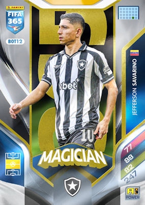 2026 Panini Adrenalyn XL Fifa 365 BOT12 Jefferson Savarino