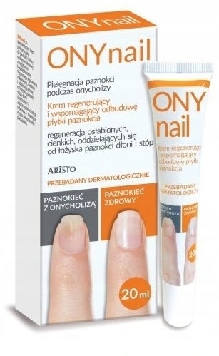 ONYnail Krém pro regeneraci a podporu obnovy nehtové ploténky 20 ml