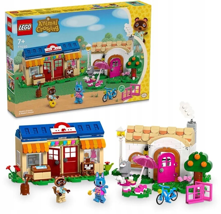 Lego Animal Crossing Nook's Cranny a domeček Rosie 77050
