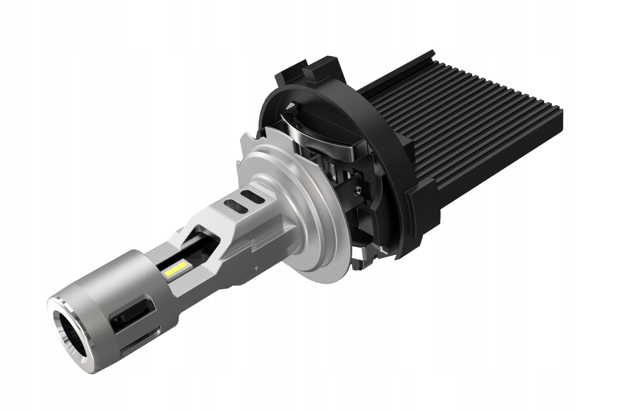 ŻARÓWKI LED i7 H4 CSP LIGHT +400% HOMOLOGACJA E11 Temperatura barwowa 6500 K