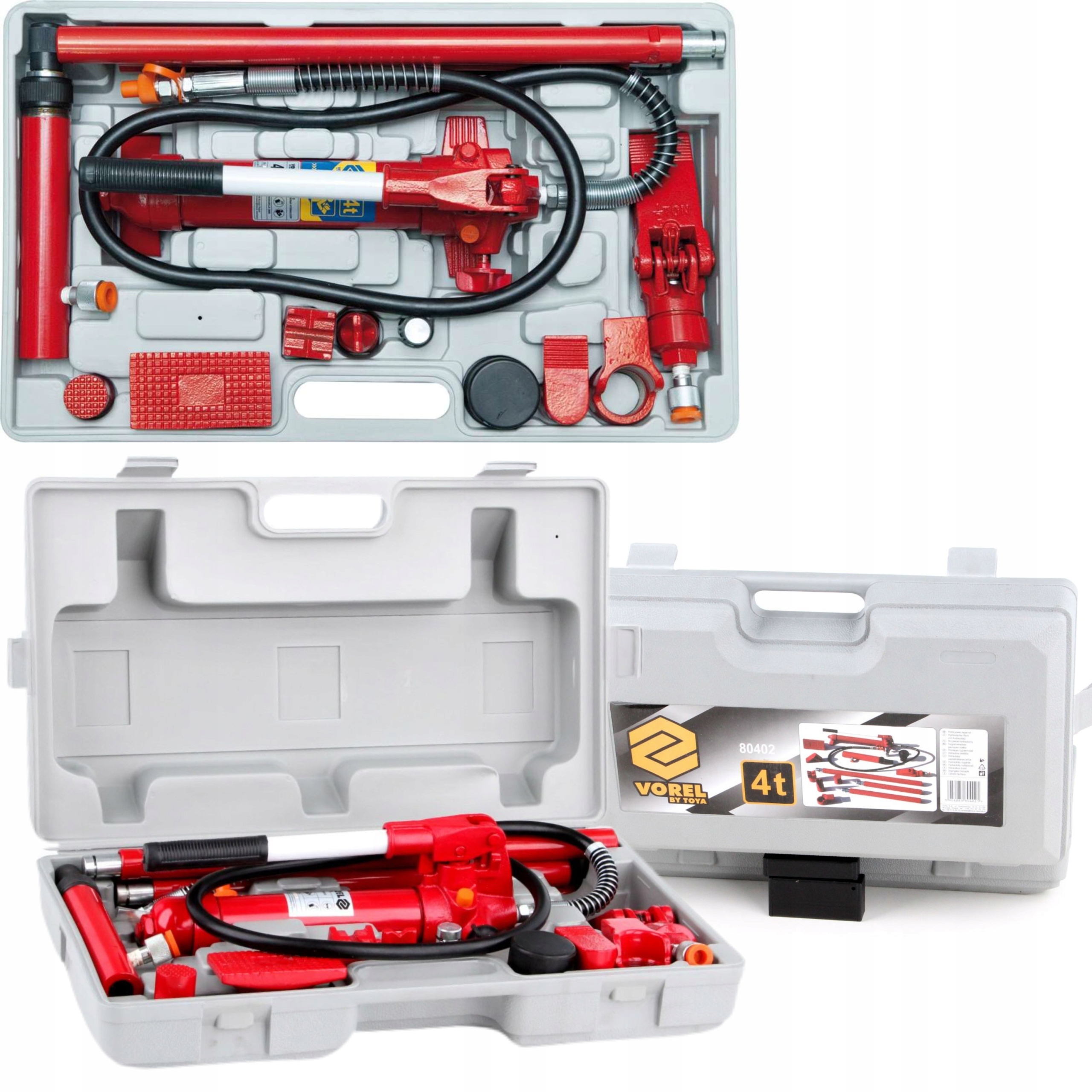 VOREL РАЗБРАСЫВАТЕЛИ ГИДРАВЛИЧЕСКИЙ РАЗБРАСЫВАТЕЛЬ 4T КОМПЛЕКТ