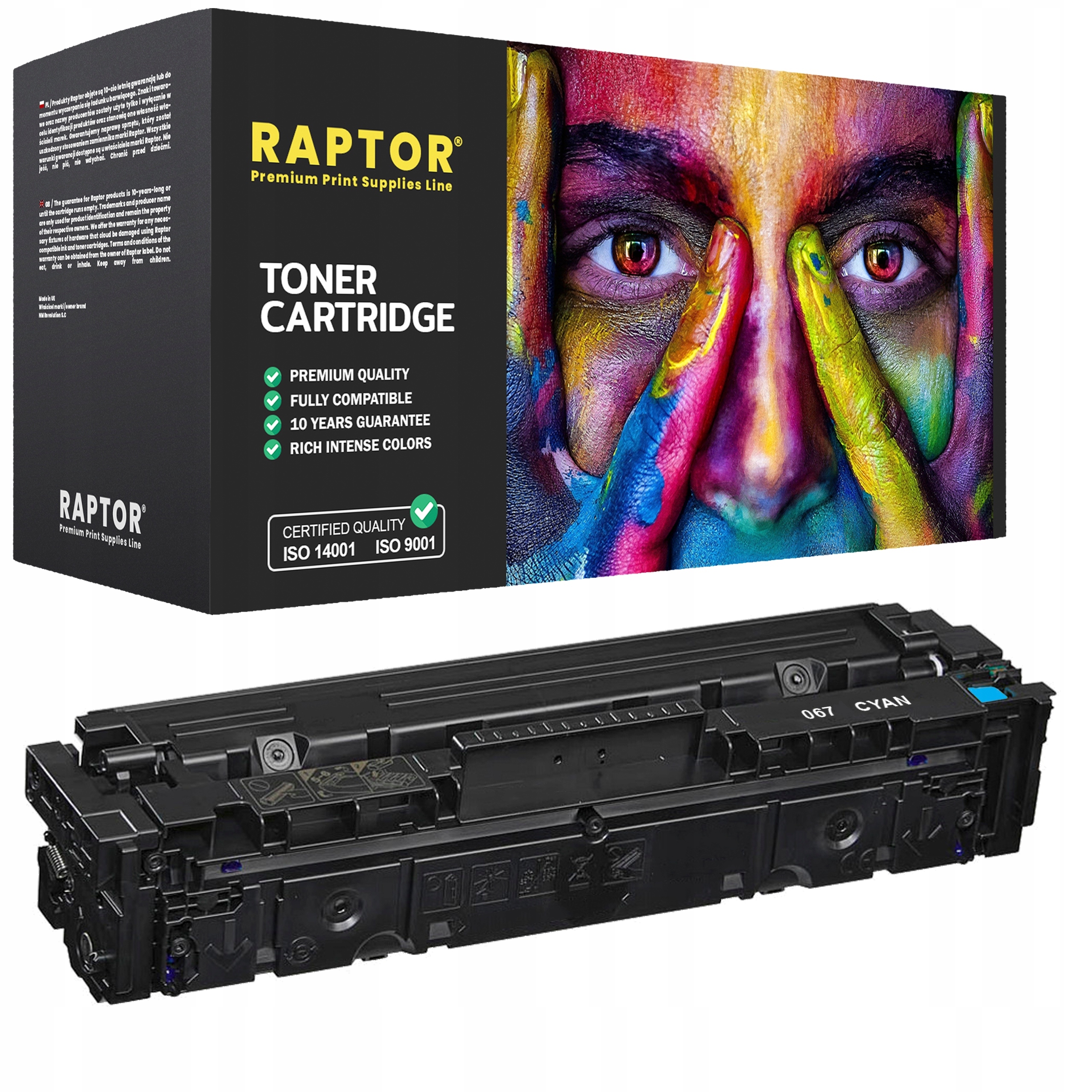 Toner Do Canon i-SENSYS MF657Cdw MF655Cw MF655Cdw MF651Cw CRG-067 Niebieski