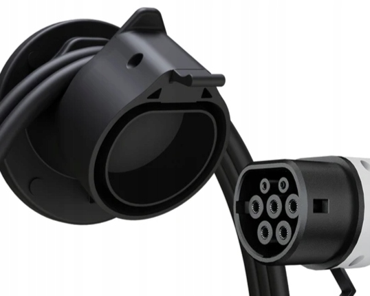 Věšák na kabel nabíječky elektrického auta typ 2