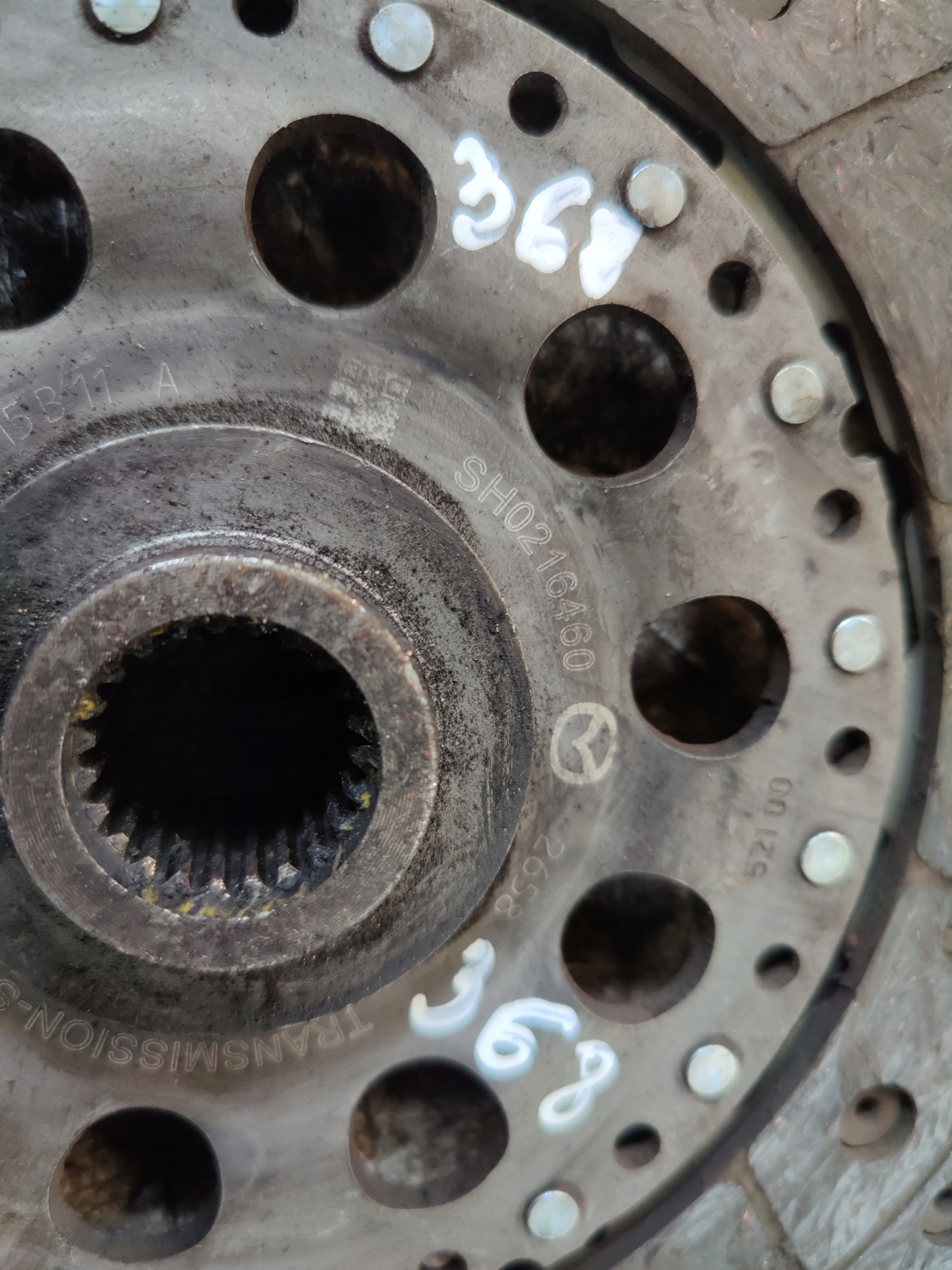 MAZDA 6 GJ 2.2 CX-5 Disque Embrayage SH0216460