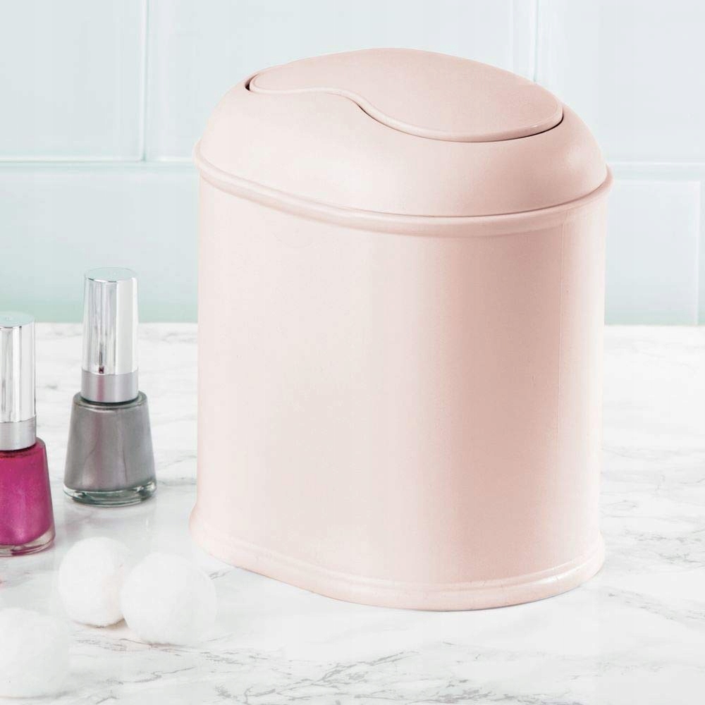 Современный розовый мини косметический мусорный бак емкость 1.6 l