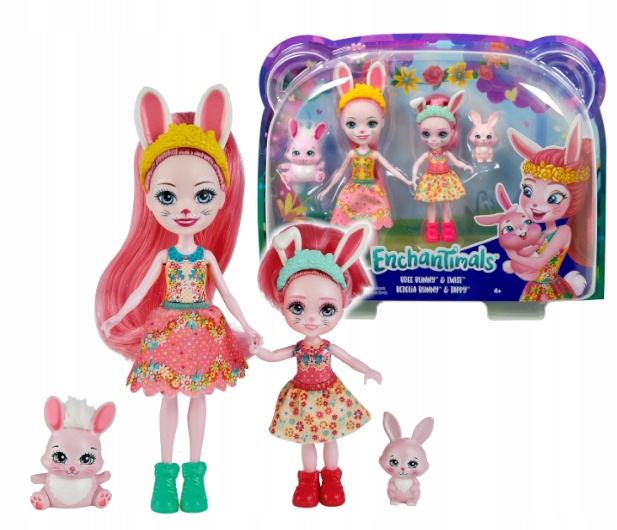 

Enchantimals Zestaw Lalki Siostry Bree i Bedelia