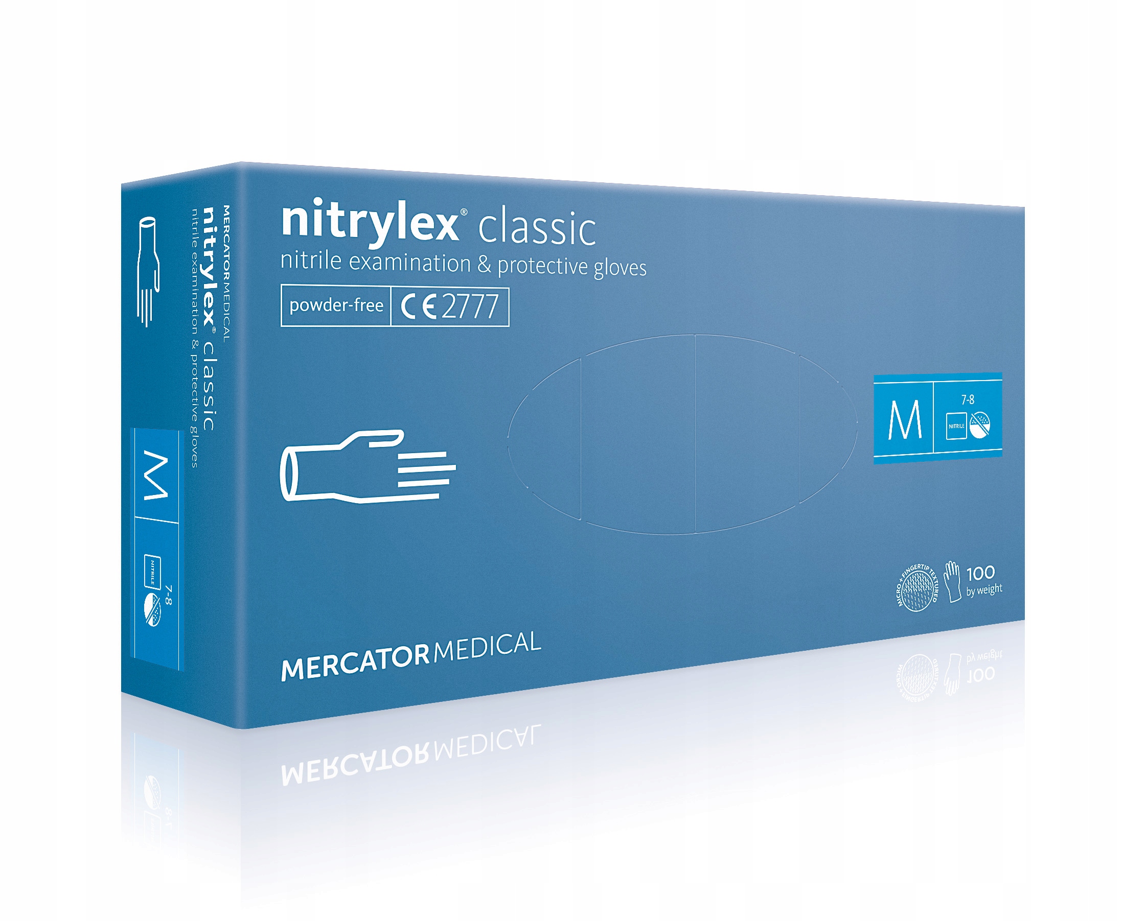

Rękawice nitrylowe Nitrylex Classic 100 szt M