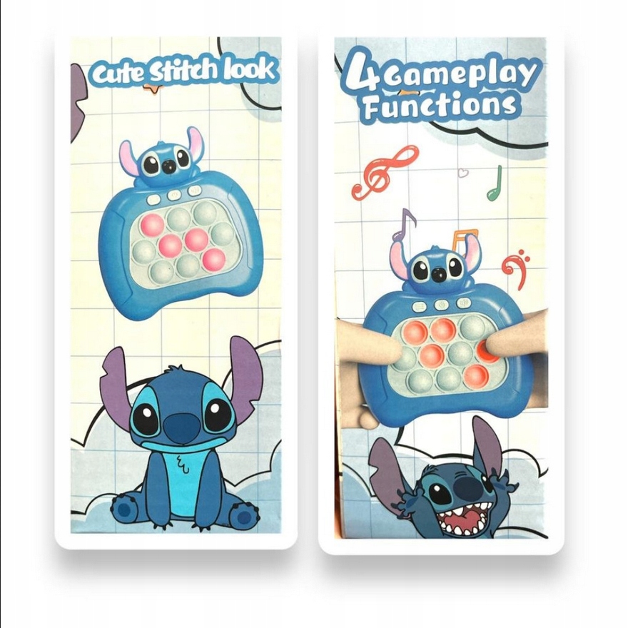 STICZ GRA ZRĘCZNOŚCIOWA POPIT ELEKTRONICZNA ZABAWKA DZWIĘK LED 999 LEVEL Producent bez marki