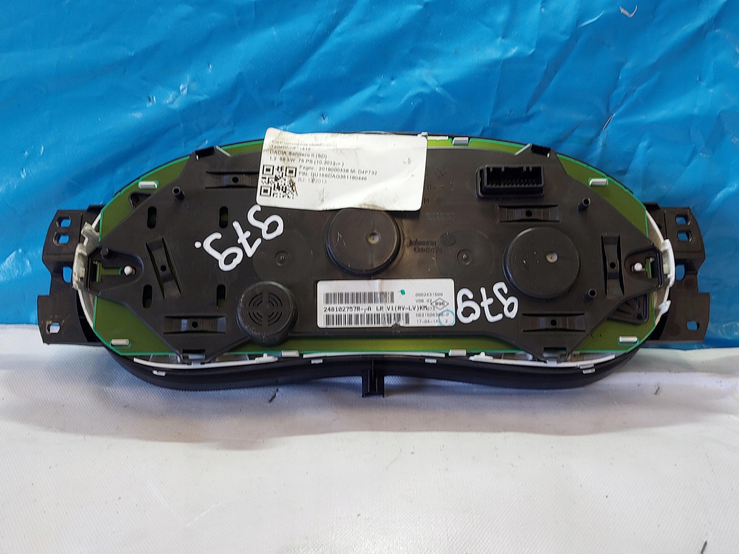 dials clock DACIA SANDERO II 1.2 B 248102757A