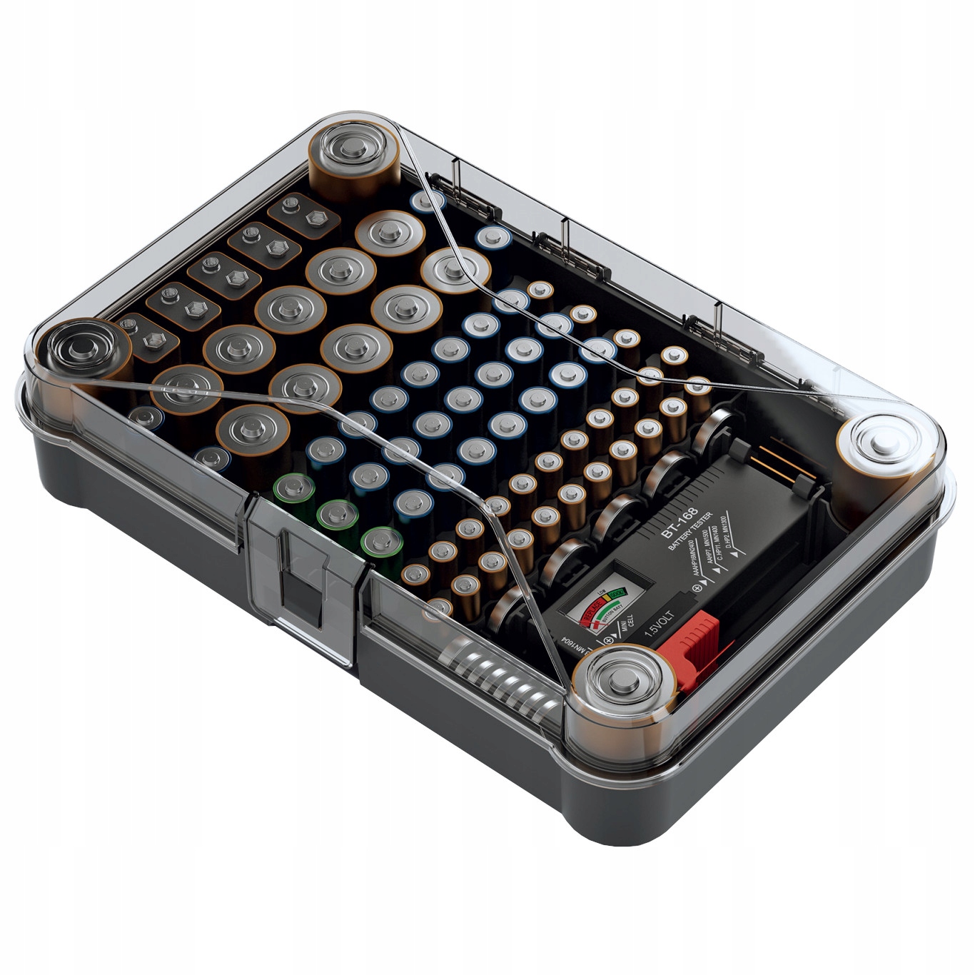 KISTENBERG KBBT ORGANIZER NA BATERIE+TESTER BATERI Model KBBT