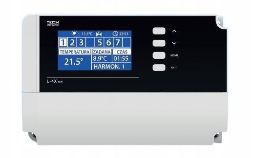 Podlahová Lišta L-4X Wifi Pre-bezp. Ovládač Termostatických Ventilov