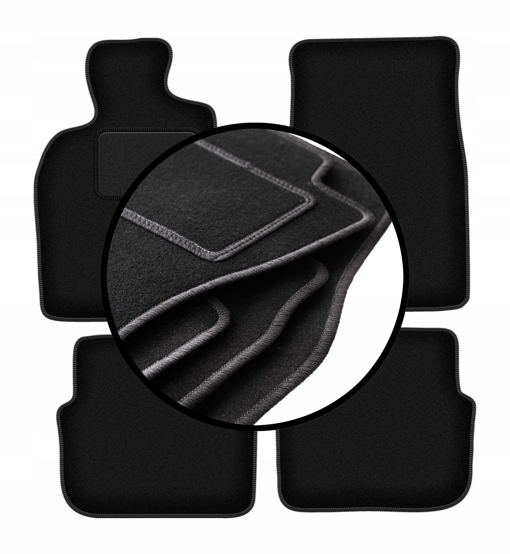 Velurové koberce komplet pro: Lexus Gs II sedan (1997-2005)