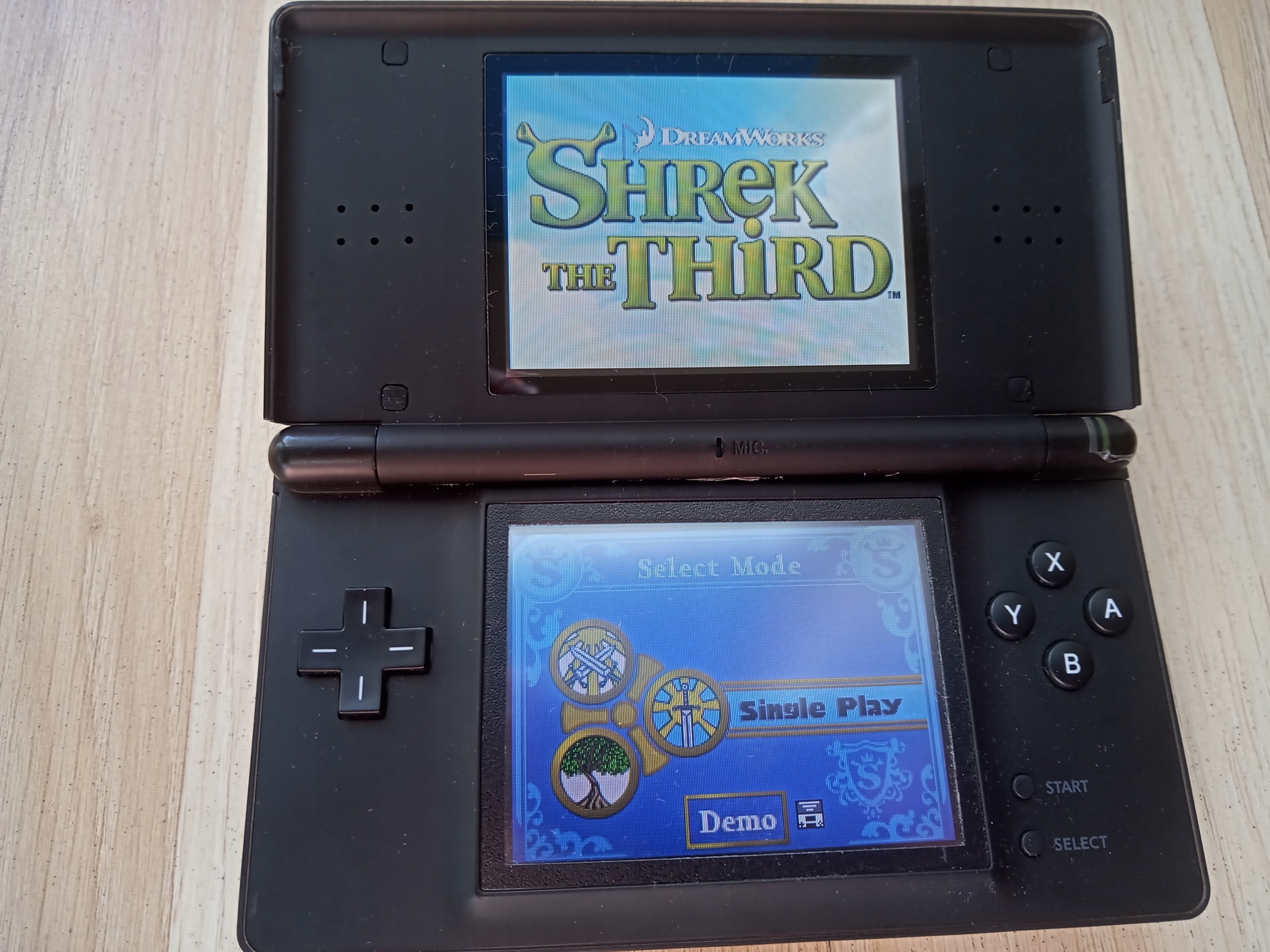 Shrek The Third Shrek 3 Nintendo DS Wersja gry pudełkowa