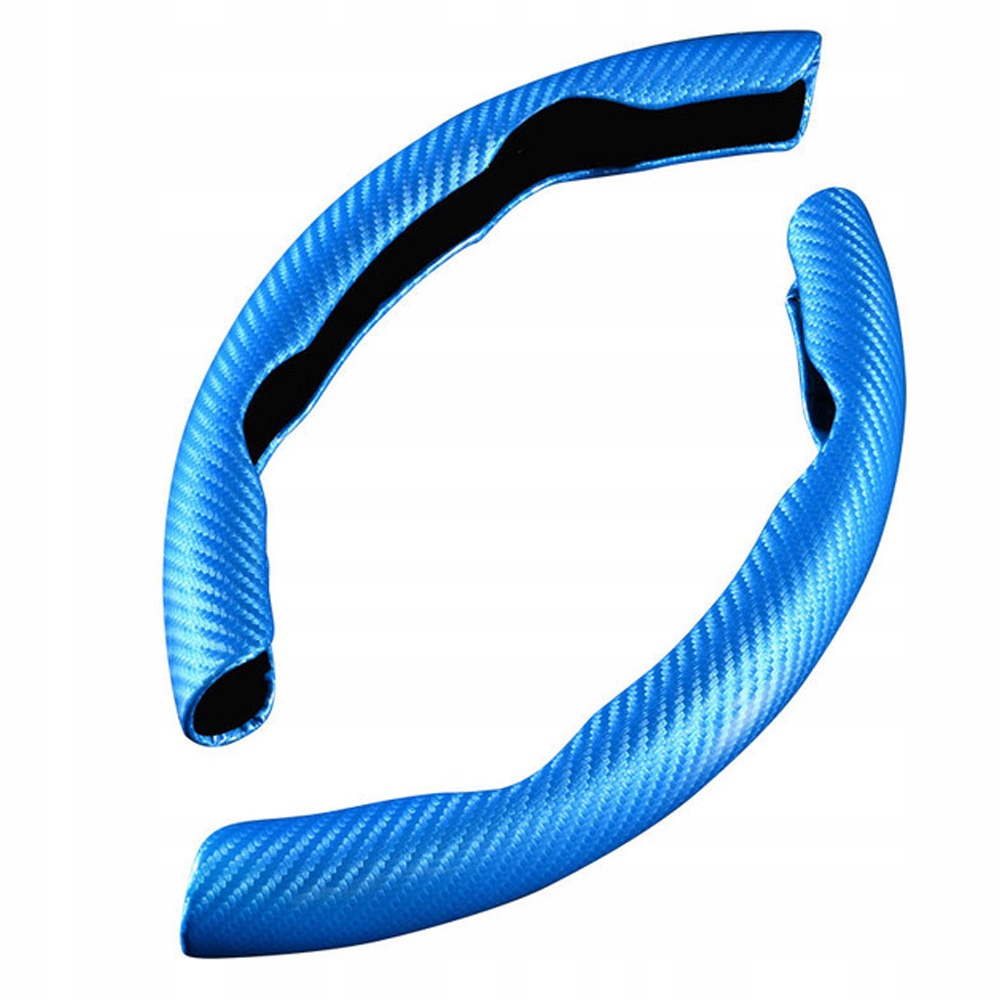 POKROWIEC NAKŁADKI NA KIEROWNICE carbon 2 szt