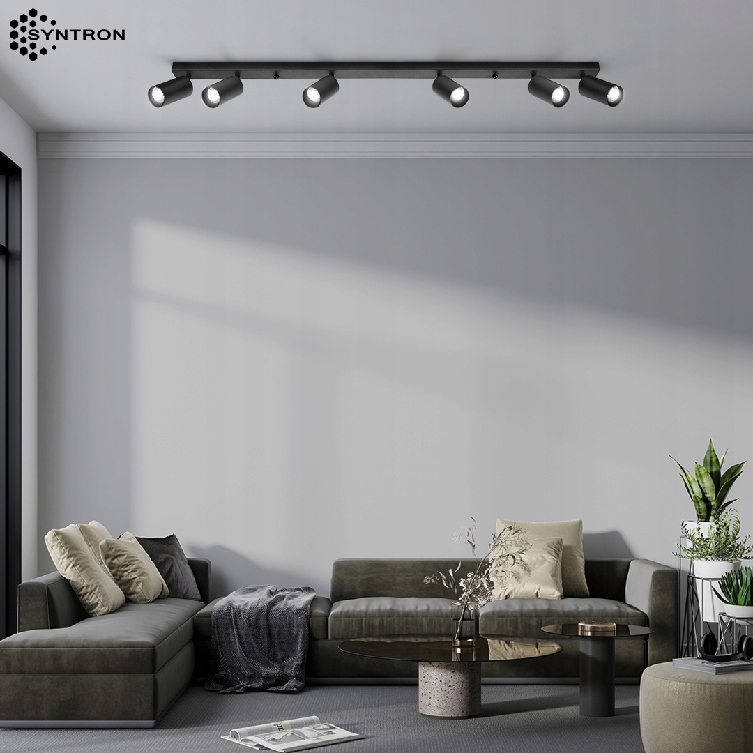 LAMPA sufitowa SZYNA spot OPRAWA halogenowa GU10 Marka Syntron