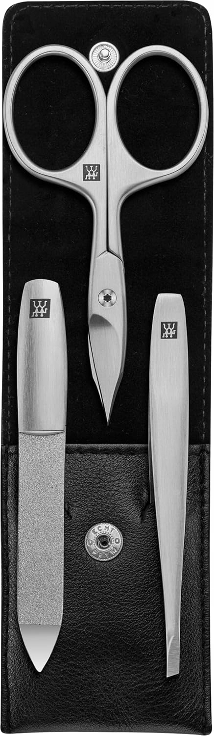 Zwilling Twinox Sada na manikúru 3-dílná nerezová ocel černá